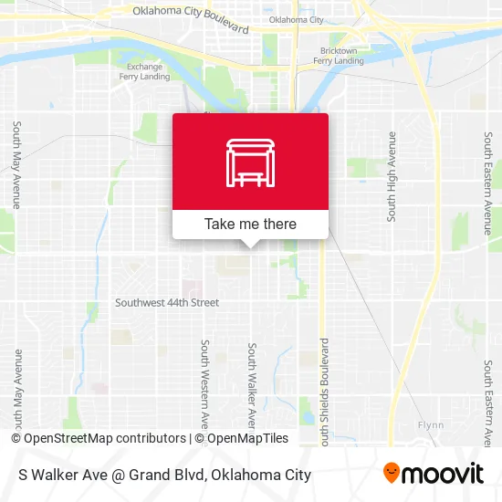 Mapa de S Walker Ave @ Grand Blvd