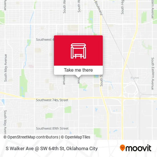 Mapa de S Walker Ave @ SW 64th St