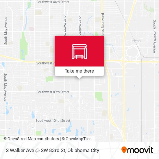 S Walker Ave @ SW 83rd St map