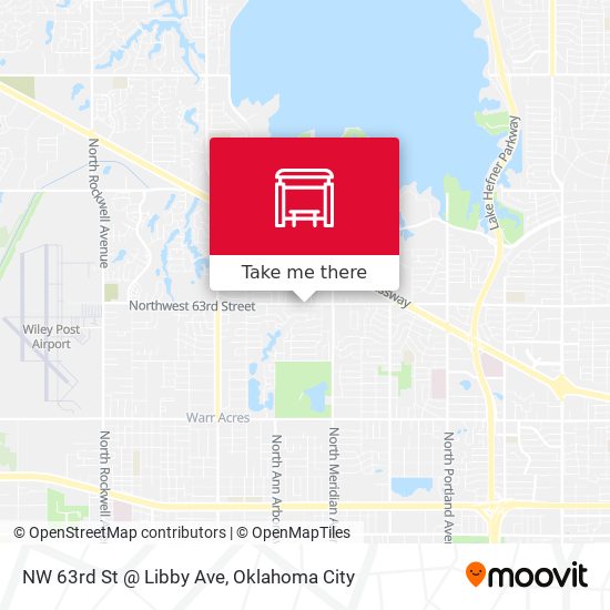 NW 63rd St @ Libby Ave map