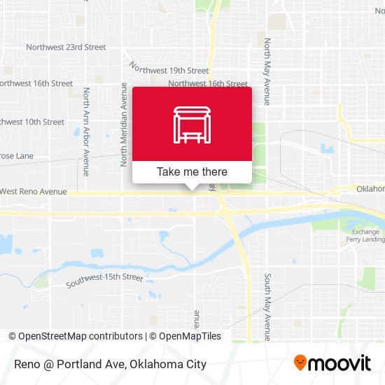 Reno @ Portland Ave map