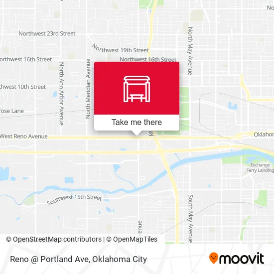 Reno @ Portland Ave map