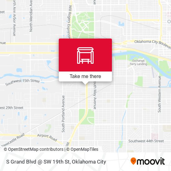 S Grand Blvd @ SW 19th St map