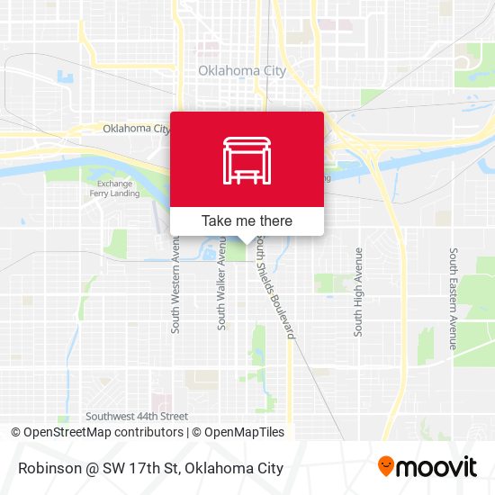 Robinson @ SW 17th St map
