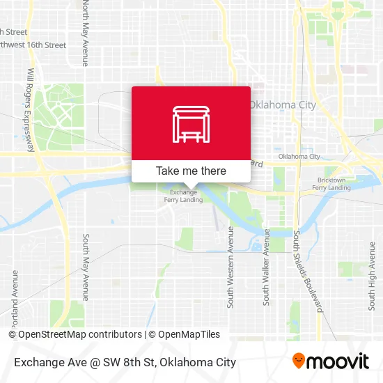 Mapa de Exchange Ave @ SW 8th St