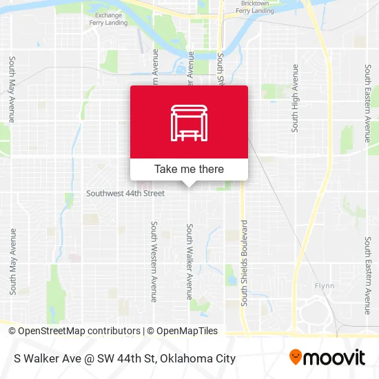 Mapa de S Walker Ave @ SW 44th St