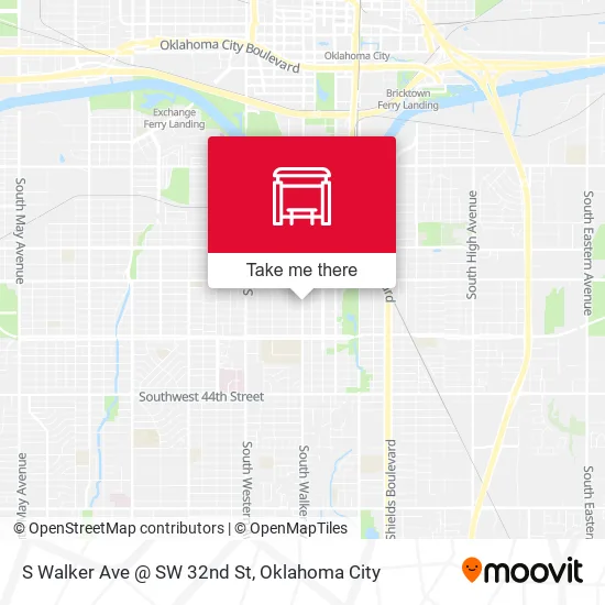 Mapa de S Walker Ave @ SW 32nd St
