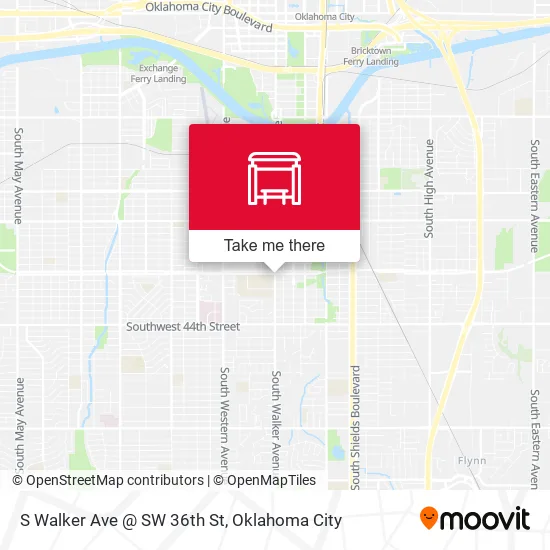 Mapa de S Walker Ave @ SW 36th St