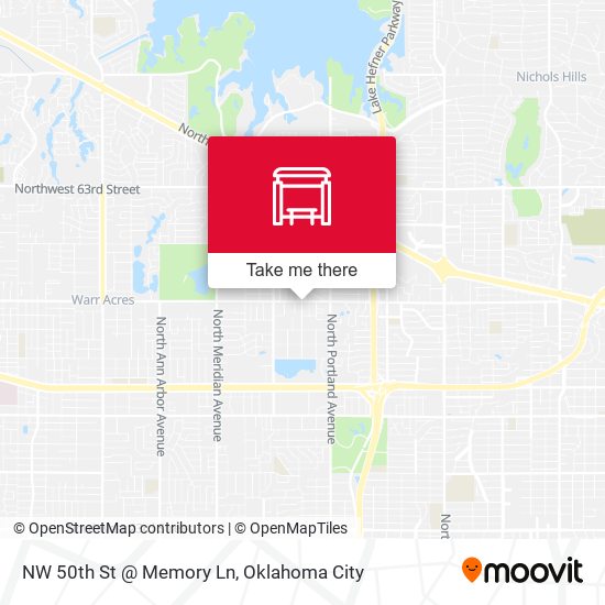 NW 50th St @ Memory Ln map