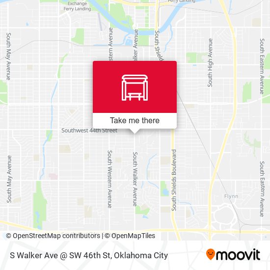 Mapa de S Walker Ave @ SW 46th St