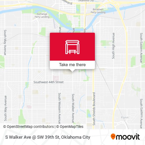 S Walker Ave @ SW 39th St map