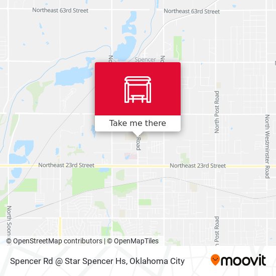 Spencer Rd @ Star Spencer Hs map