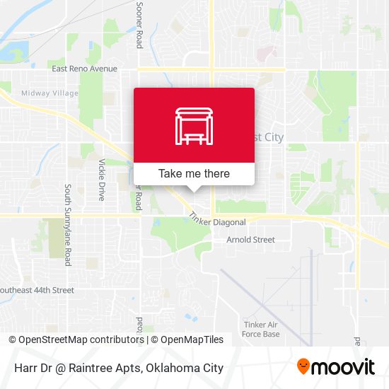 Mapa de Harr Dr @ Raintree Apts