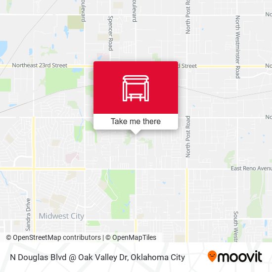 N Douglas Blvd @ Oak Valley Dr map