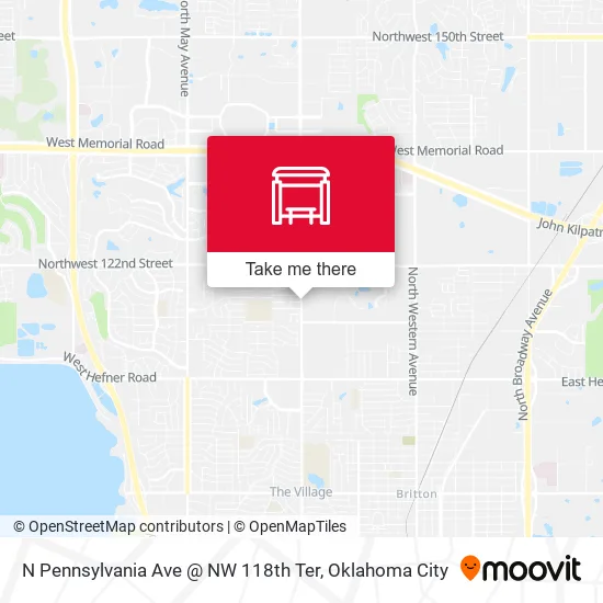 Mapa de N Pennsylvania Ave @ NW 118th Ter