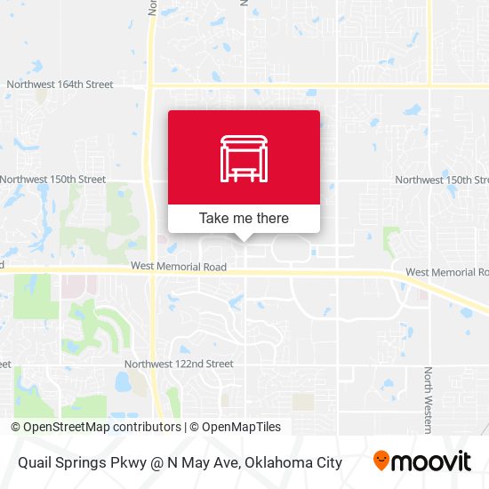 Quail Springs Pkwy @ N May Ave map