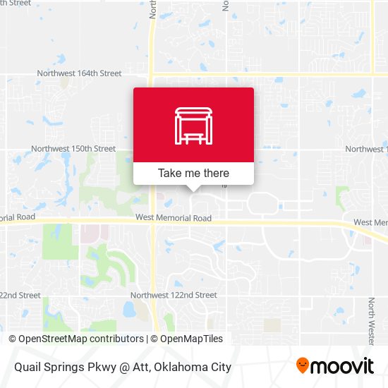 Quail Springs Pkwy @ Att map