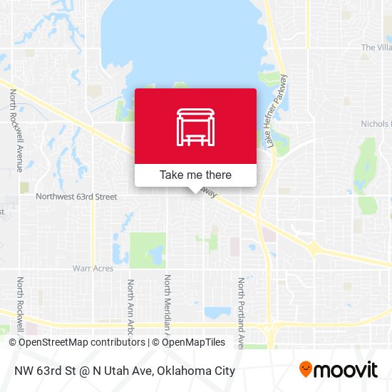 NW 63rd St @ N Utah Ave map