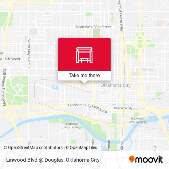 Mapa de Linwood Blvd @ Douglas