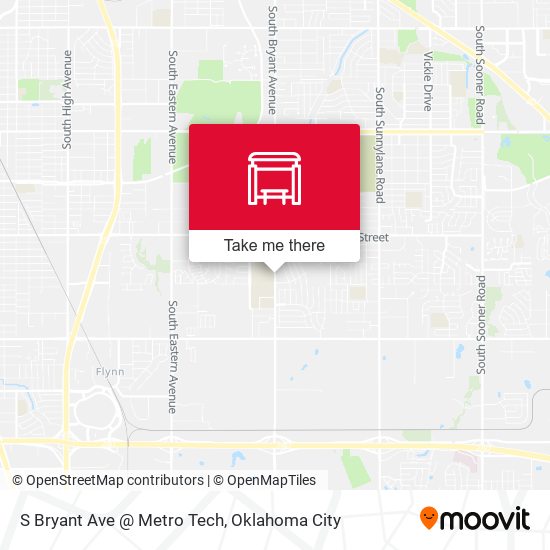 S Bryant Ave @ Metro Tech map