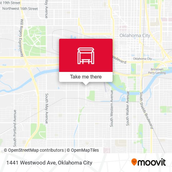 1441 Westwood Ave map