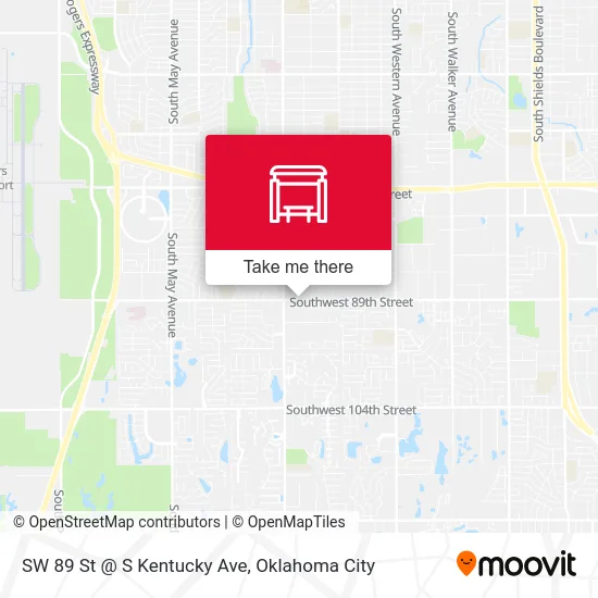 SW 89 St @ S Kentucky Ave map