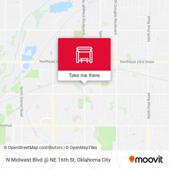 N Midwest Blvd @ NE 16th St map