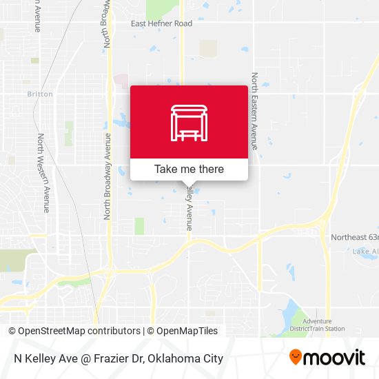 N Kelley Ave @ Frazier Dr map