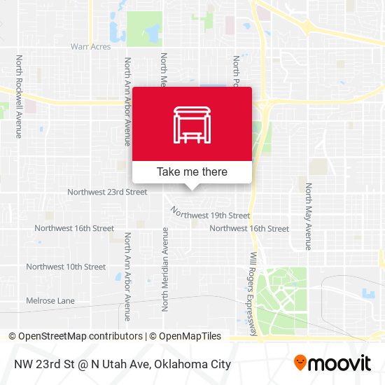 NW 23rd St @ N Utah Ave map
