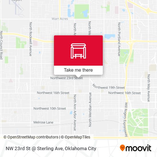 NW 23rd St @ Sterling Ave map