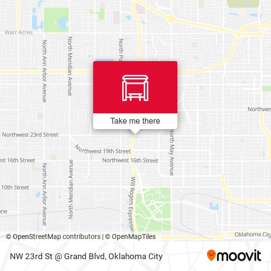 NW 23rd St @ Grand Blvd map