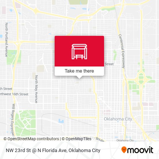 NW 23rd St @ N Florida Ave map