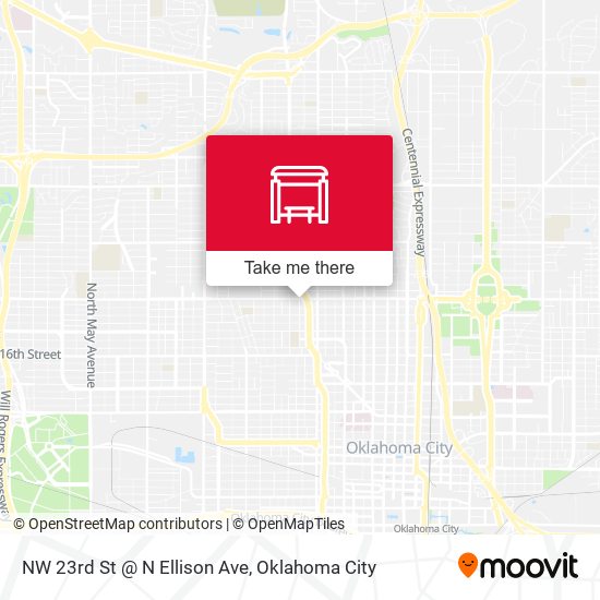NW 23rd St @ N Ellison Ave map