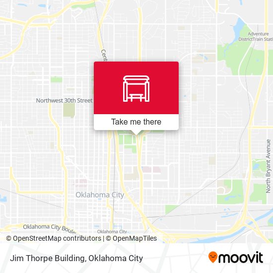 Jim Thorpe Building map