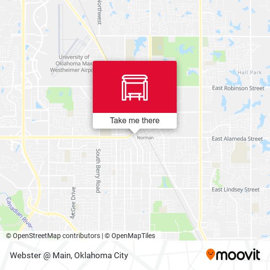 Webster @ Main map