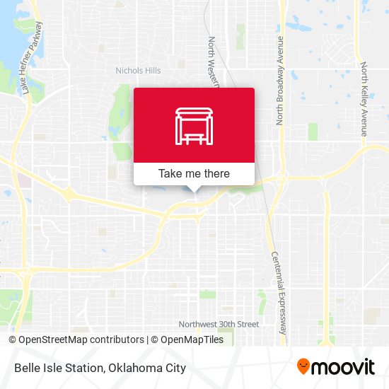 Mapa de Belle Isle Station