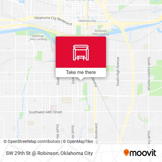 SW 29th St @ Robinson map