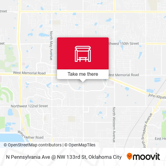 Mapa de N Pennsylvania Ave @ NW 133rd St