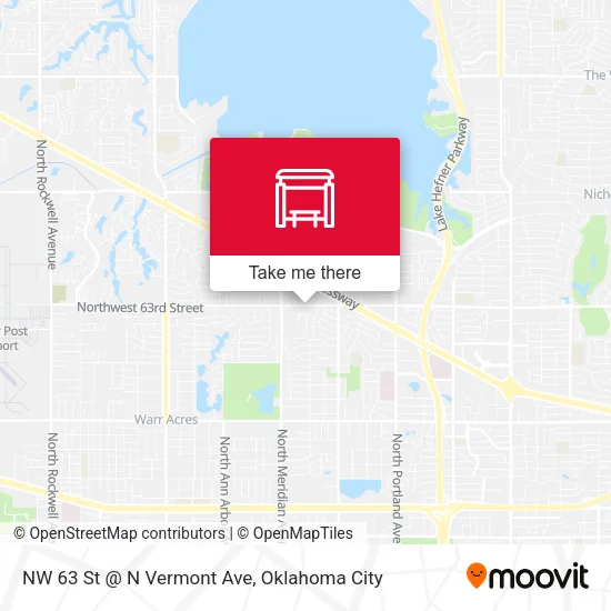 NW 63 St @ N Vermont Ave map