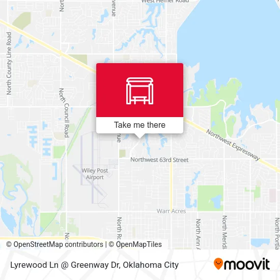 Lyrewood Ln @ Greenway Dr map