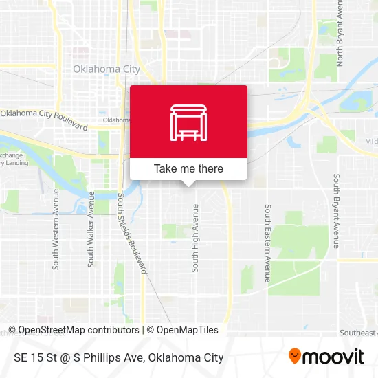 SE 15 St @ S Phillips Ave map