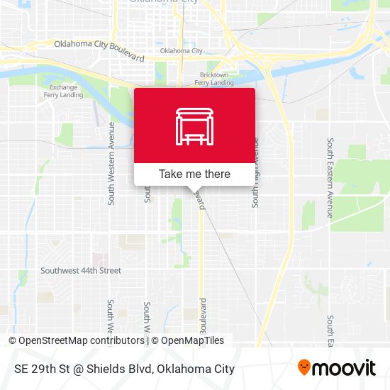 SE 29th St @ Shields Blvd map
