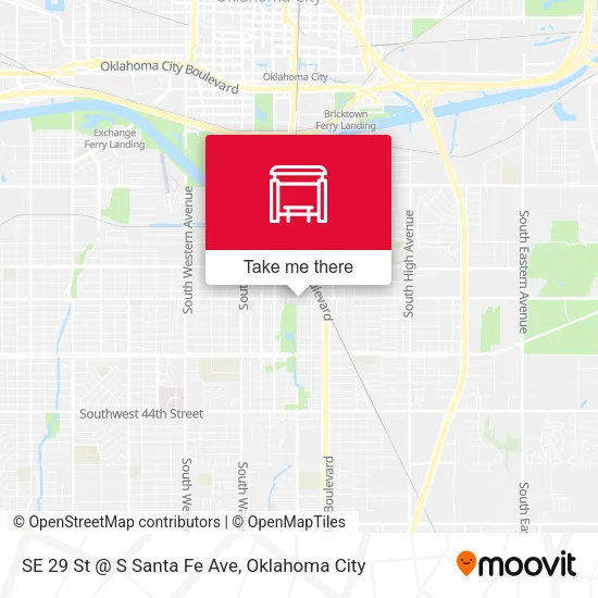 SE 29 St @ S Santa Fe Ave map