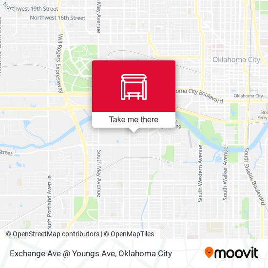 Exchange Ave @ Youngs Ave map