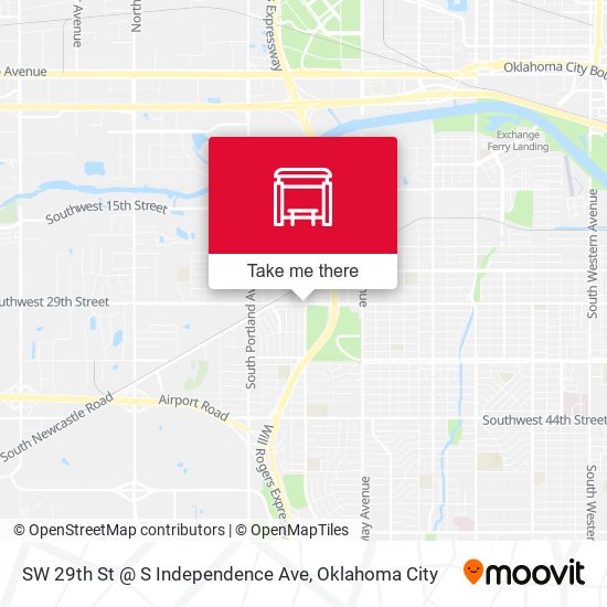 SW 29th St @ S Independence Ave map