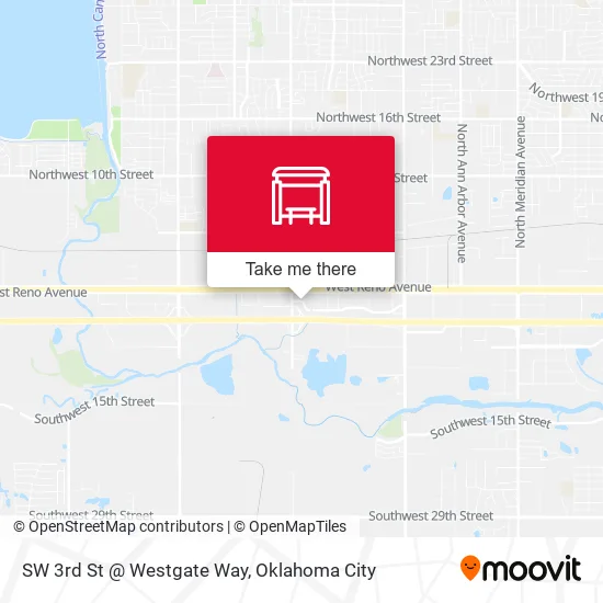 Mapa de SW 3rd St @ Westgate Way