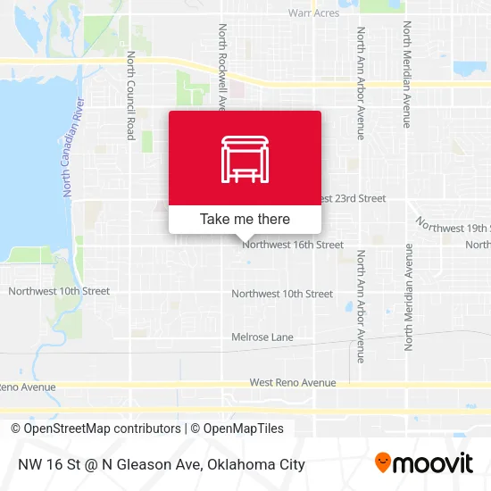 NW 16 St @ N Gleason Ave map