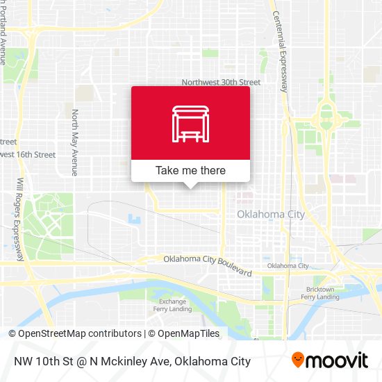 Mapa de NW 10th St @ N Mckinley Ave