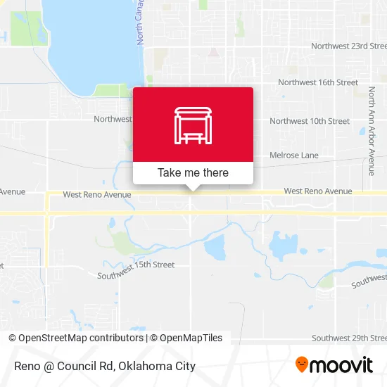Mapa de Reno @ Council Rd