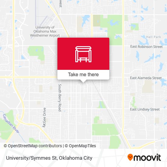 University/Symmes St map